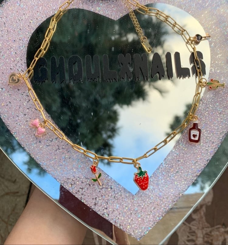 Image of Lover Girl Charm Necklace