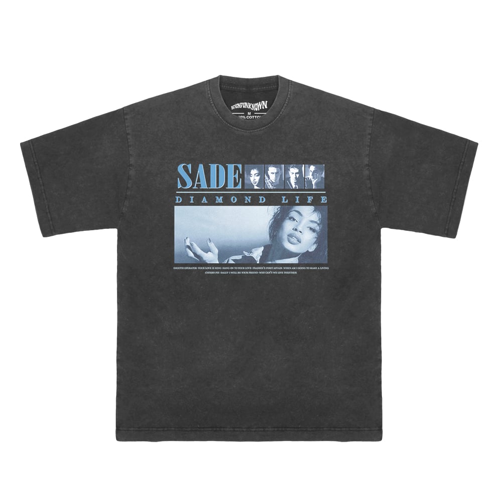 Sade T-Shirt, Diamond Life Jazz Soul Premium T-Shirt – Washed Cotton, Unisex Loose Fit Tee