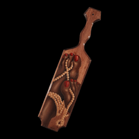 pearls & toes painted paddle