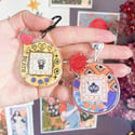 One Piece Tamagotchi Keychains