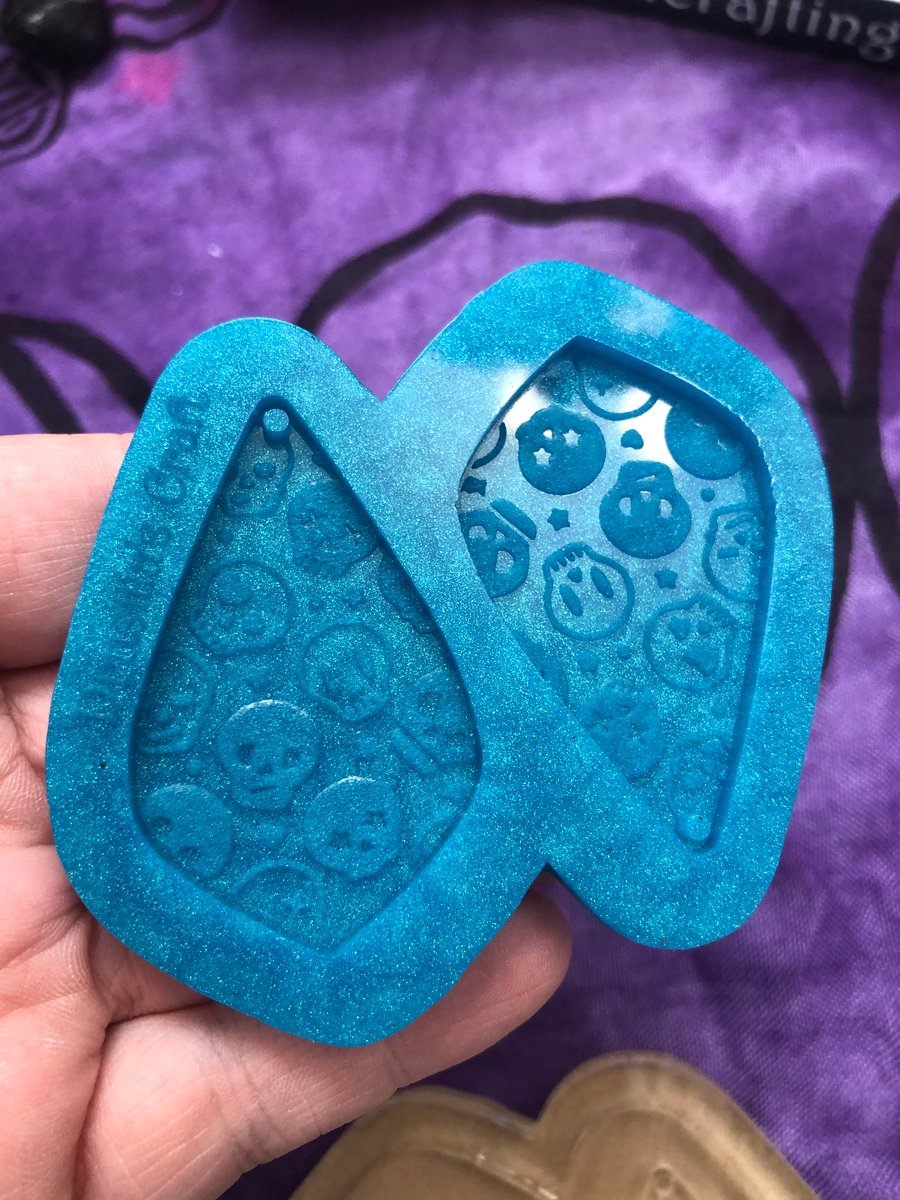 Image of Spooky Earring Silicone Molds