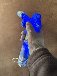 Image 4 of Blue w/ blue camo Lamp (1of1)