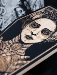 Image 2 of Bride of Frankenstein Coffin Engraving