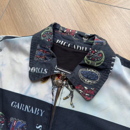 Image of 1996 Versace “Sex Pistols” Jacket, size medium