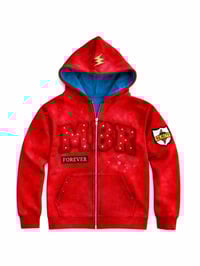 Image 1 of RED REJECT$ ZIP UP