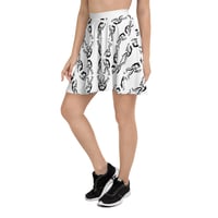 Image 3 of Eugene Teal Frog Skater Skirt