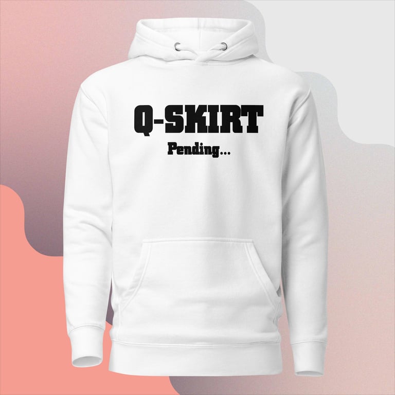Premium Q Skirt Pending Hoodie Image 3
