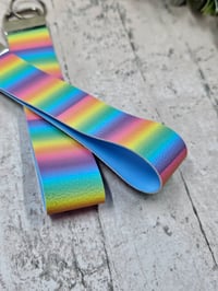 Image 3 of Rainbow Wristlet Keychain