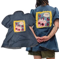 Image 2 of Bear-y Cute Applique Bow Top
