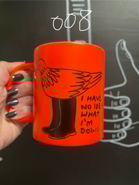 Image 1 of *MISPRINT* Orange No Idea Mug #1