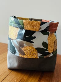 Image 3 of Storage Bag-Banksia fabric Design