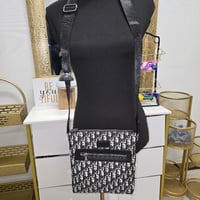 Image 2 of Unisex Crossbody Blue & Black