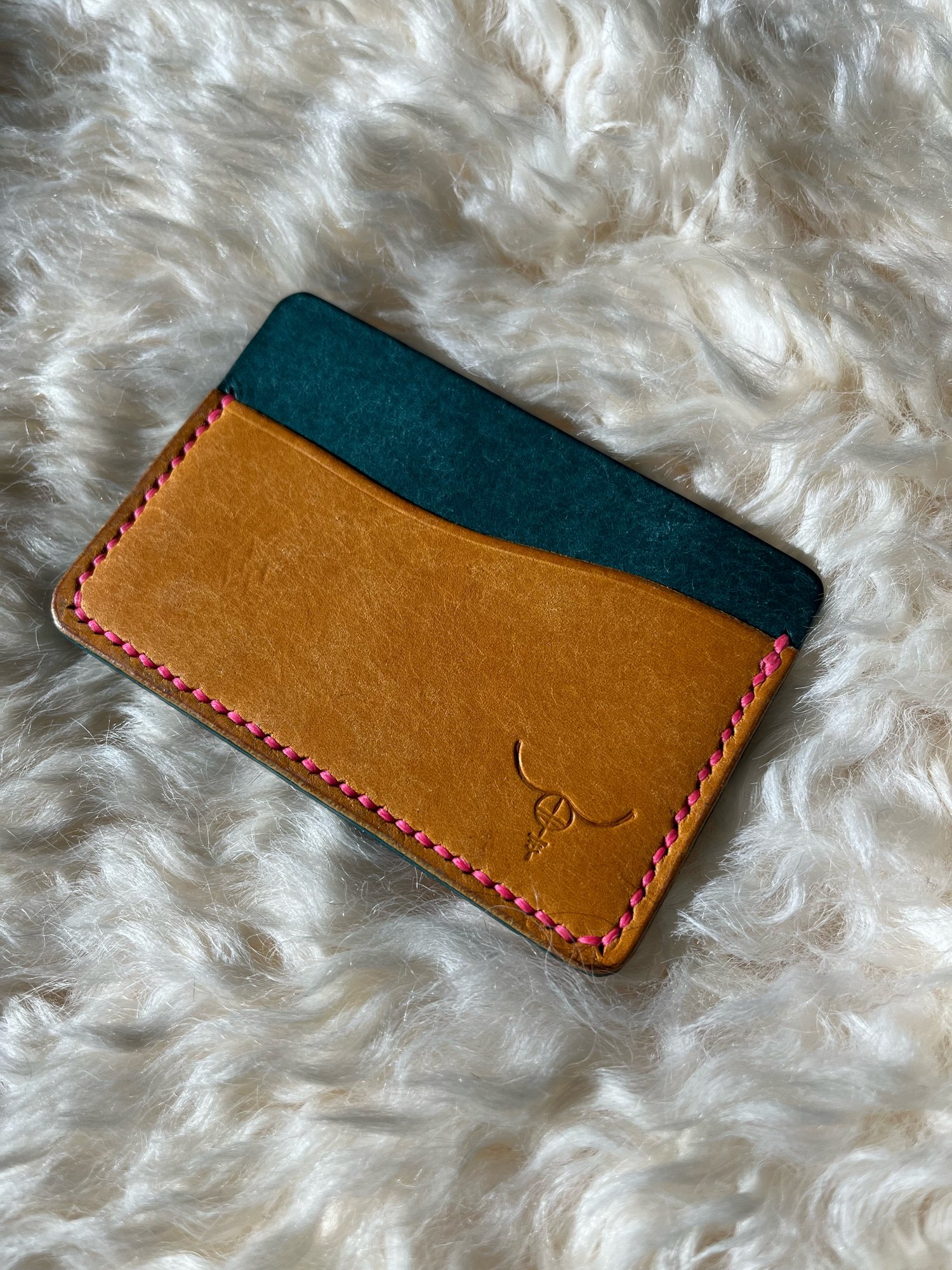 Image of Yellow/OrtensiaPueblo Horizontal Cardholder 
