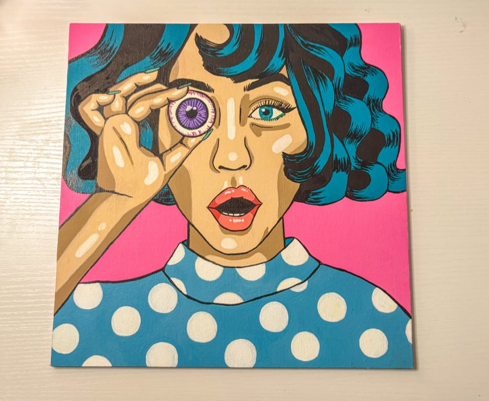 Image of “Freaking Out The Neighborhood” Original Painting