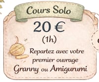 COURS DE CROCHET (Solo 1h)