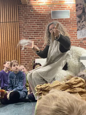 Image of WORKSHOP I SKOLEN, 2 DAGE: SPIND og FARV garn med planter til STRIK