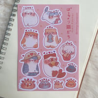 Image 1 of Chonky Cats V5 Sticker Sheet