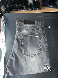 Image 2 of Amiri Dark Grey Jeans design 2
