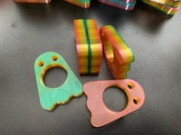 Rainbow 3D printed crush boo