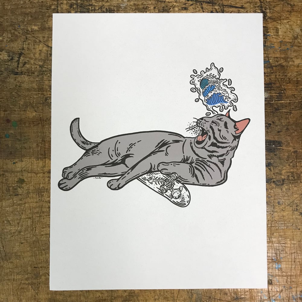 Image of CATNAP PRINT