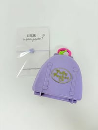 Image 7 of Ensemble bracelet et Polly Pocket valise violette ski