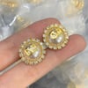 New Valantino gold plated Earring 