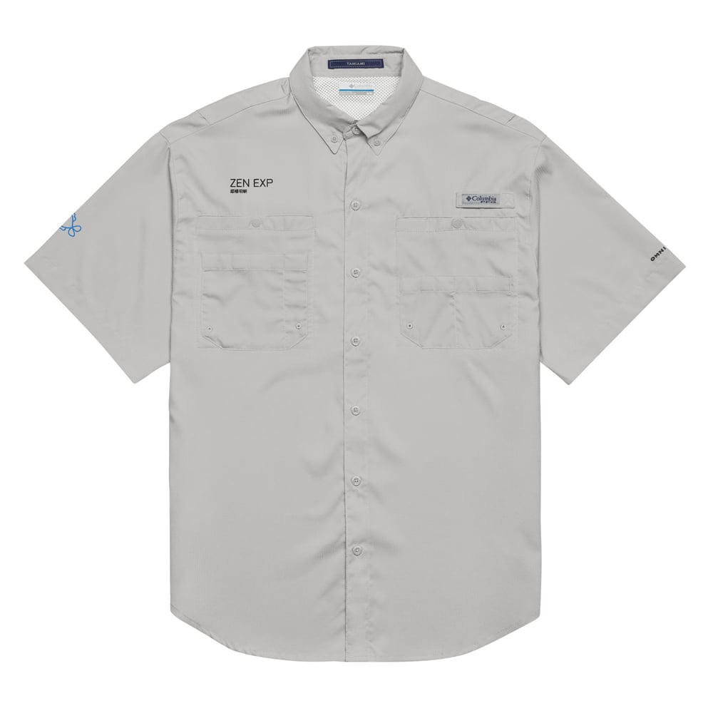 ZEN EXP - “Fisherman” Men’s Columbia short sleeve button shirt