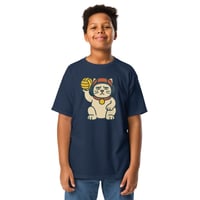 Image 1 of Maneki-Neko Polo Cat Tee - Kids