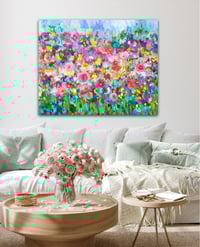 Image 2 of Floral Impressions ~ Large Art