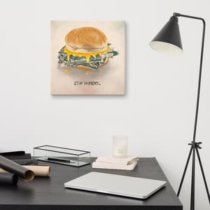 Canvas Print Stay Hungry
