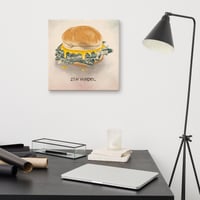 Image 2 of Canvas Print Stay Hungry