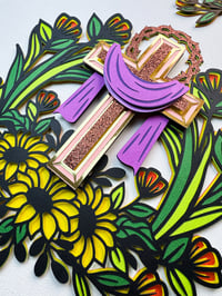 Image 3 of "He is Risen" Sunflower Collection