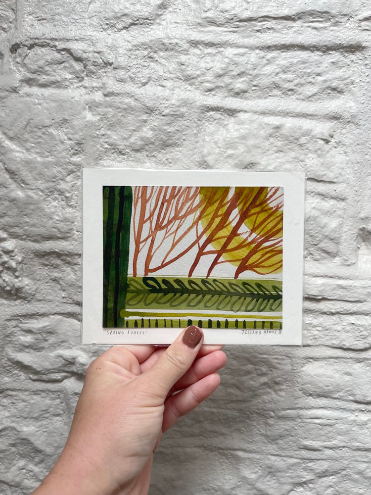 ‘Spring Forest’ Original Painting