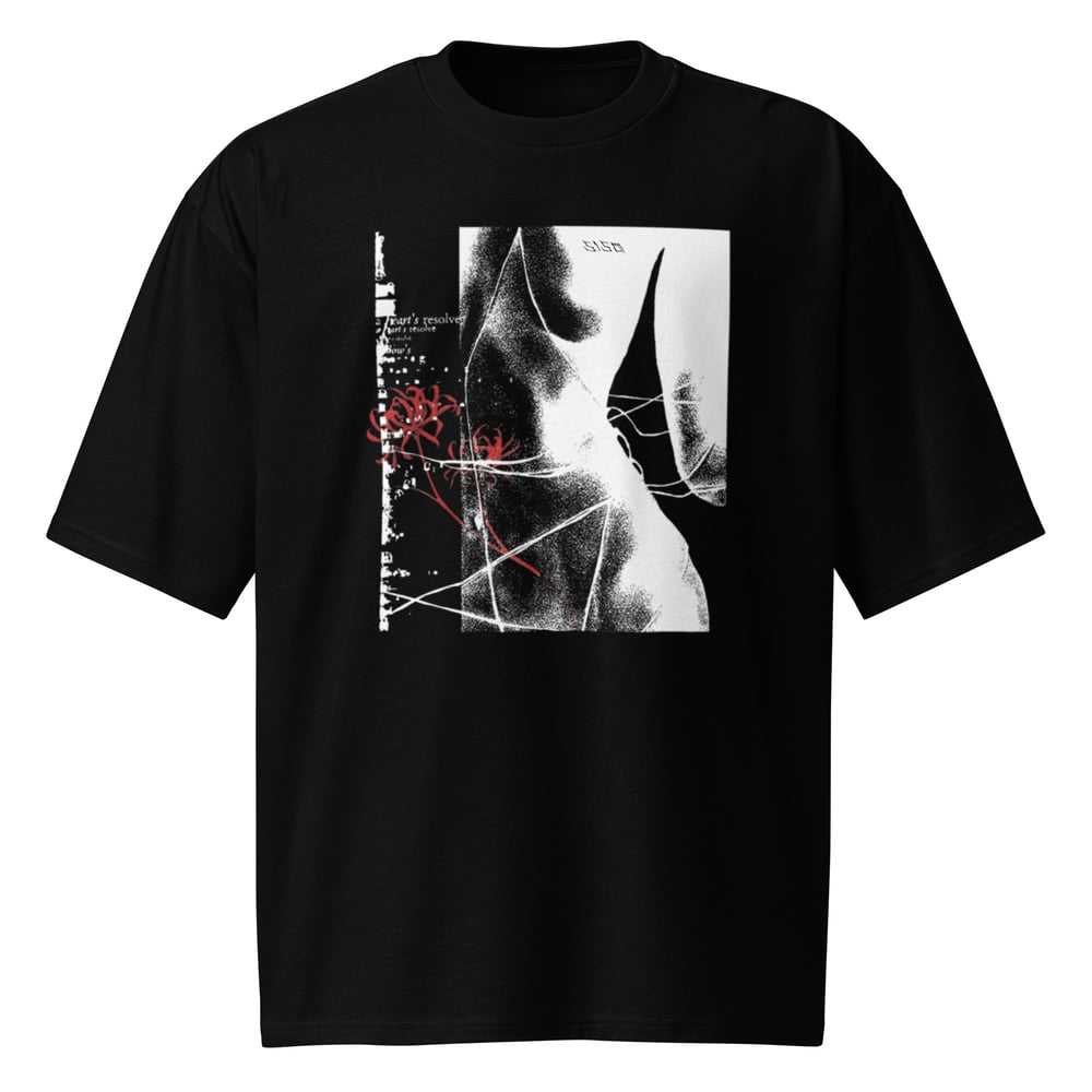 Image of Tether Oversized Heavyweight T-shirt Black