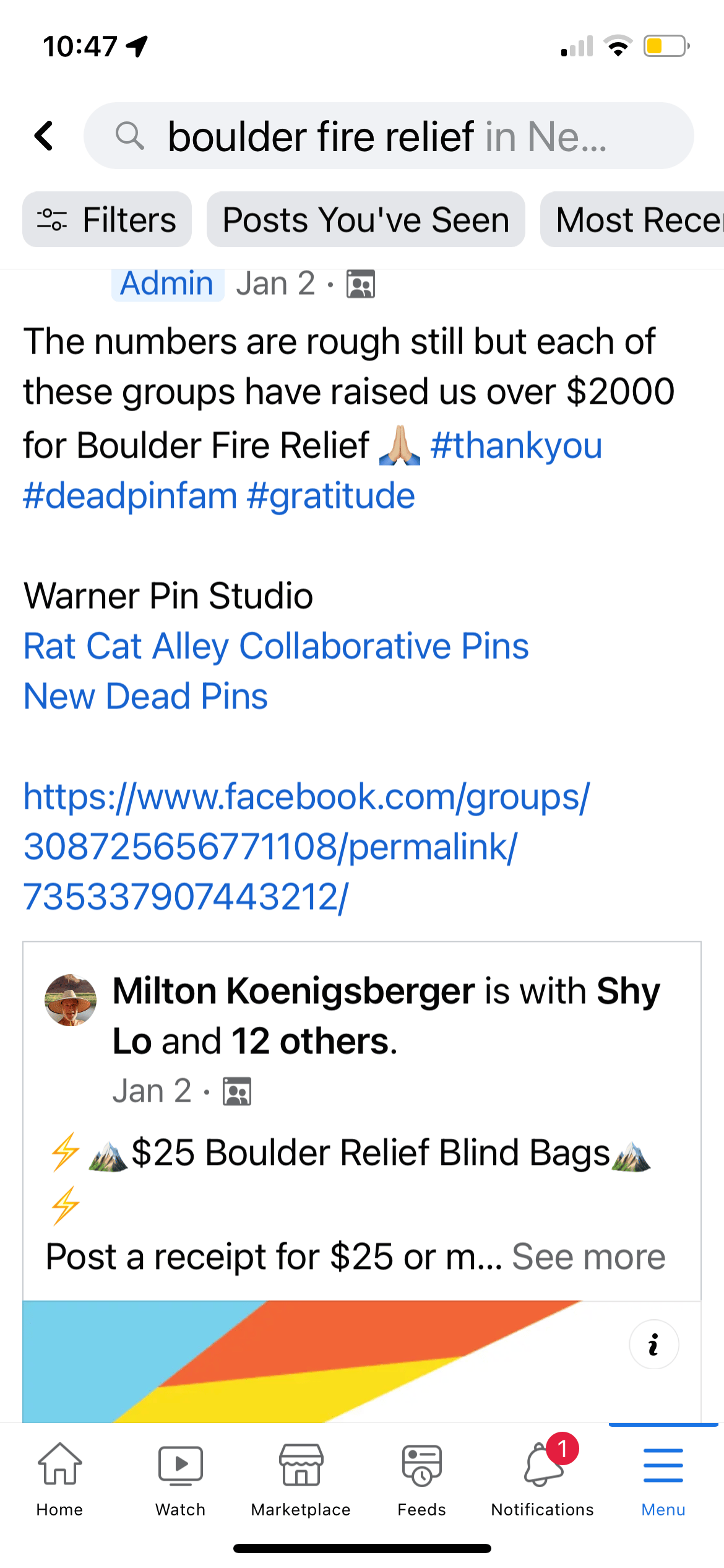 Image of Boulder Fire Relief 