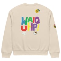 Image 2 of WaiqUhp Oversized heavyweight sweatshirt