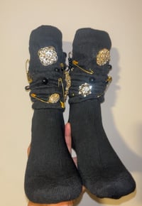 Image 4 of Jeweled Charm Socks 