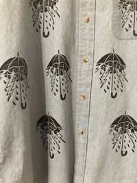 Image 5 of 'Perfect Weather' Custom Blockprinted Button-Down