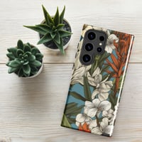 Image 1 of Colorful Botanical Plants Art Nouveau Tough case for Samsung®