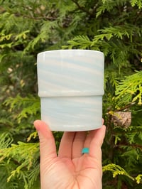 Image 2 of Marbled Porcelain Robins Egg Mug 3