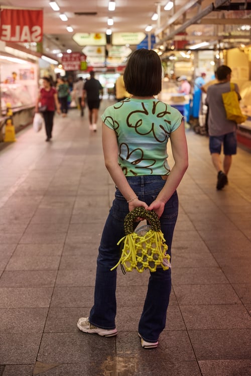 Image of Sunshine Bag- Yellow x Green 