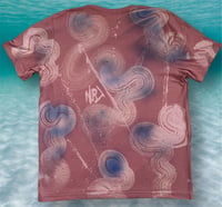 Image 2 of “OCTOPUS” BLEACH PAINTED T-SHIRT LARGE