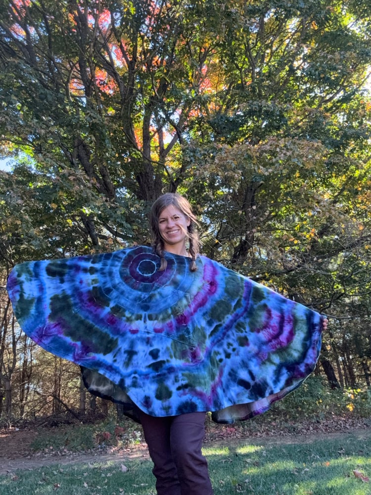 Image of Midnight Portal  Hoodie  Poncho 