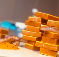 Image 2 of Turmeric Soap From  Fanm Sòt La 