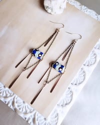 Image 1 of Vintage Bead Earrings 