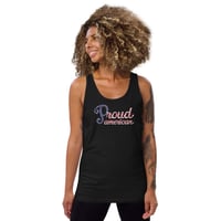 Proud American Unisex Tank Top