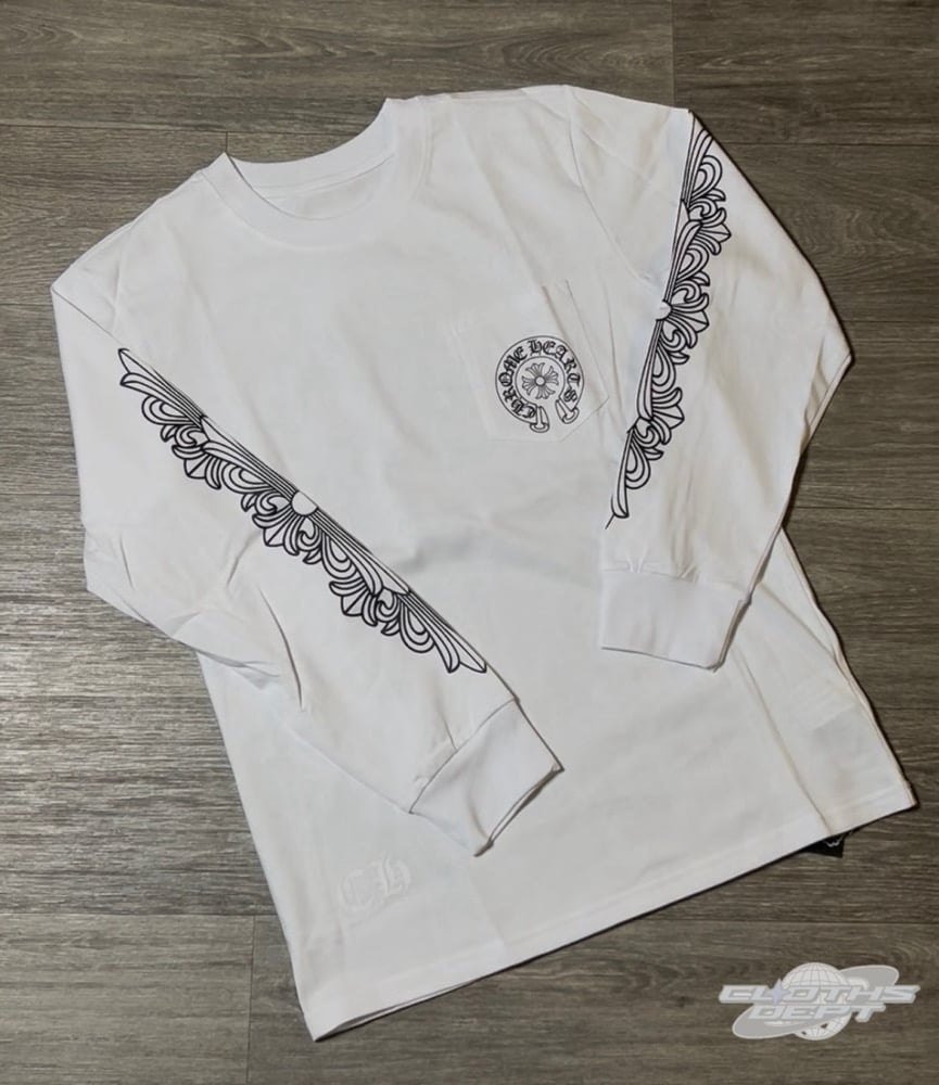 Image of Chrome Hrts LA Long Sleeve Shirts