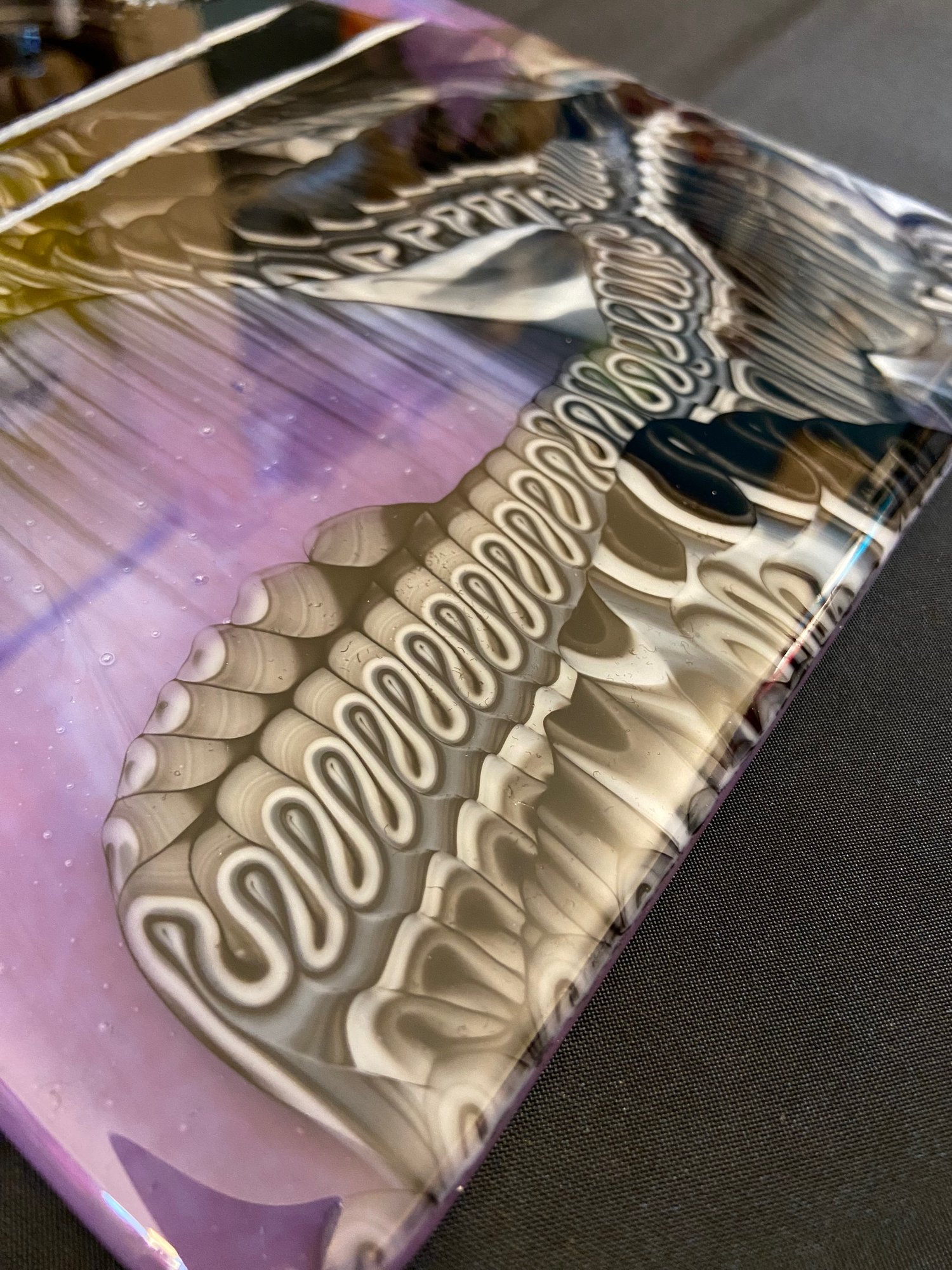 Image of Fused Glass Coke Tray