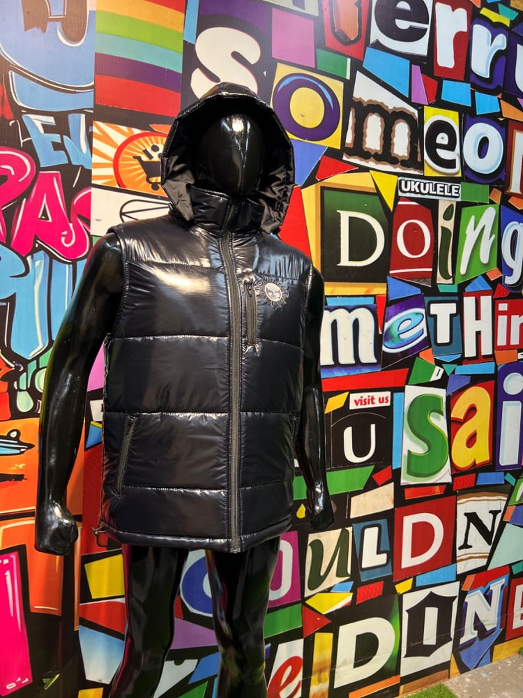 Image of GLOSSY BUBBLE VEST