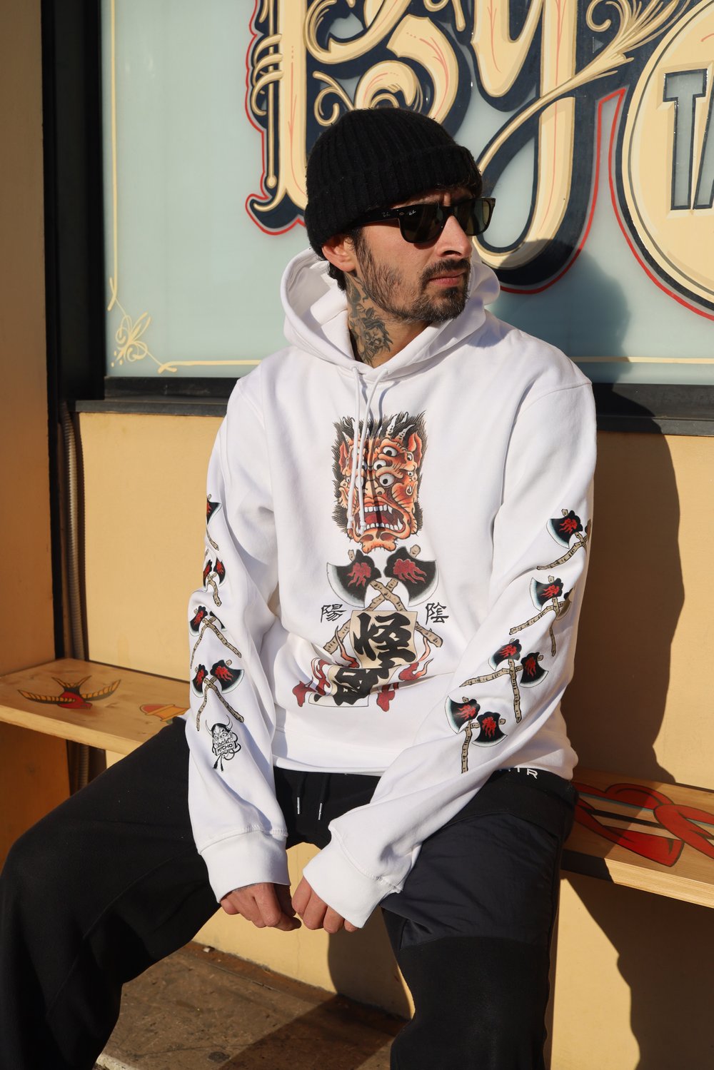 Shisamu graphic hoodie